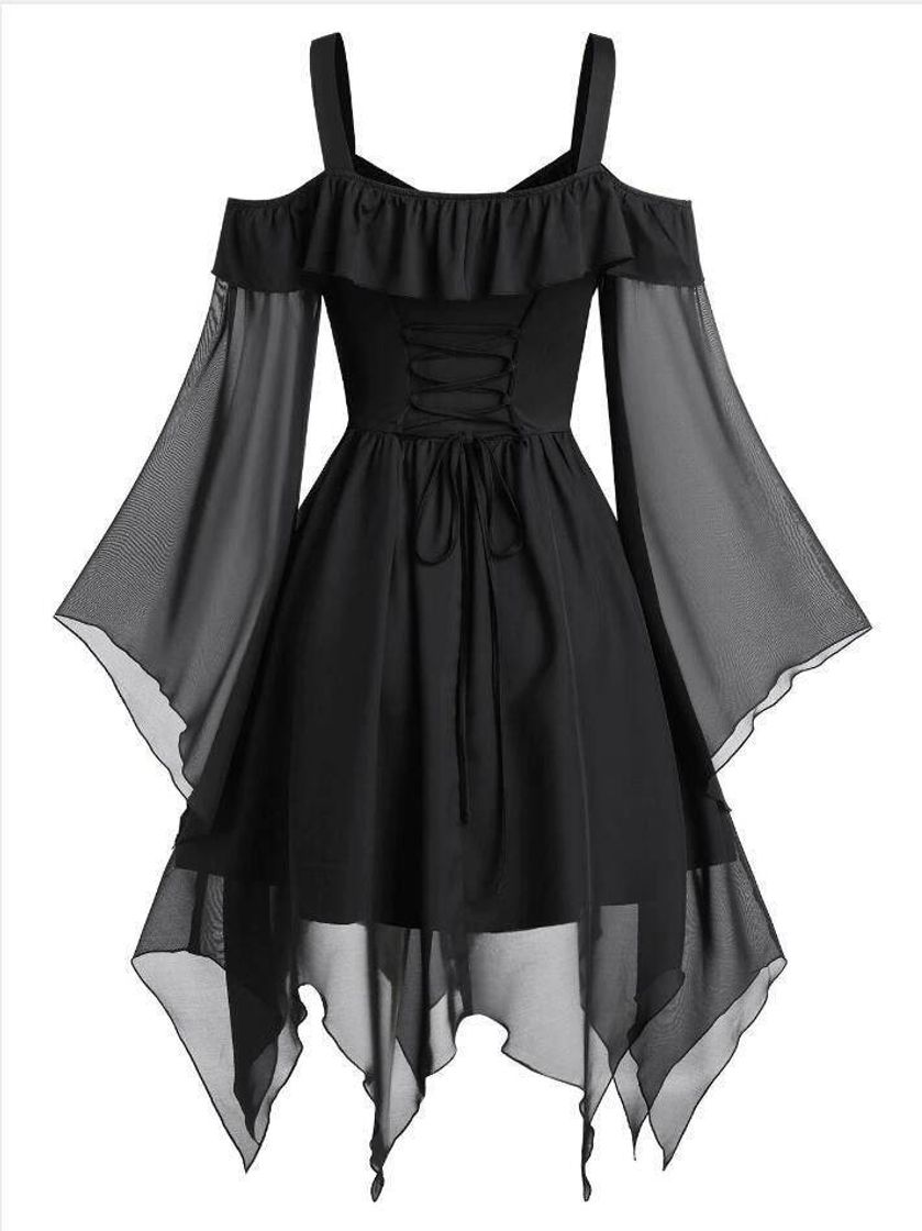 Product Urban Classics Ladies Cut out Dress Vestido, Negro