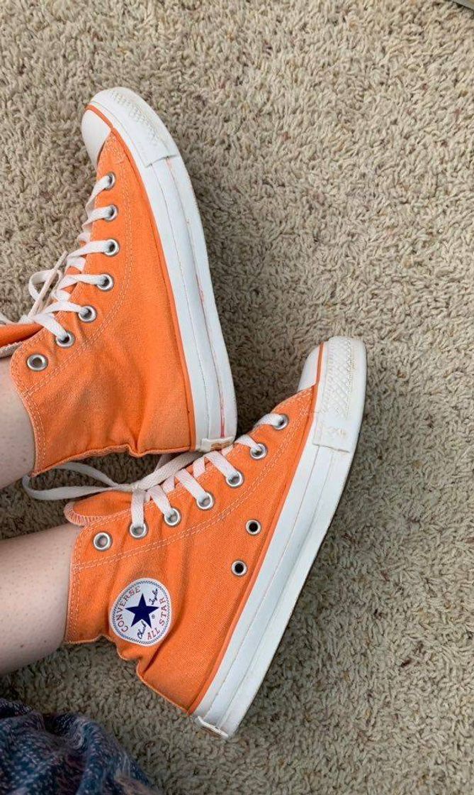 Fashion All star orange sneakers 