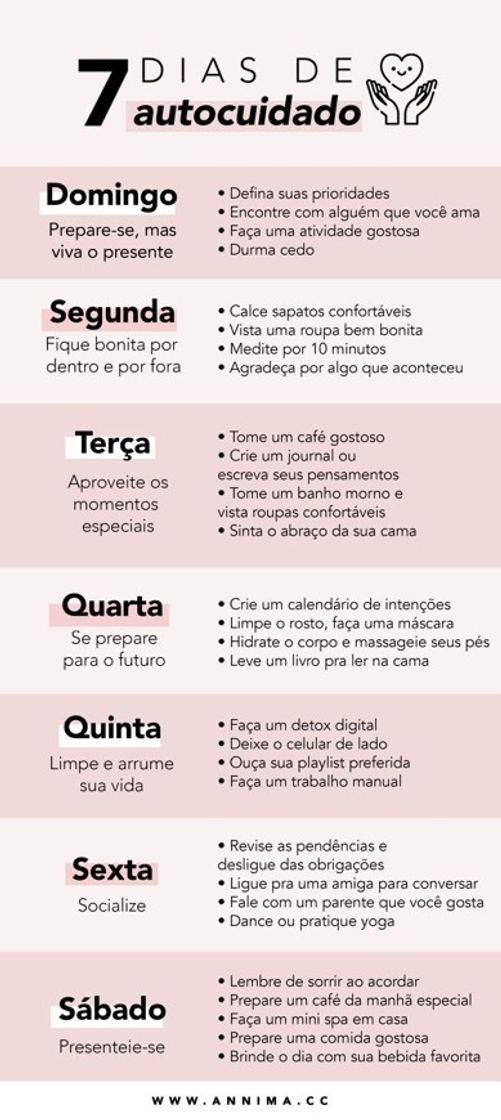 Fashion dicas de auto-cuidado