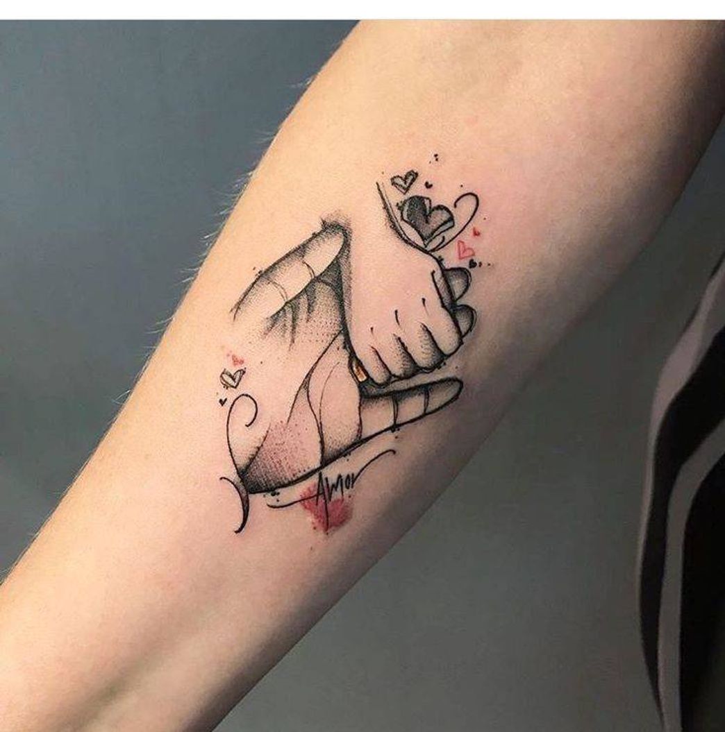 Fashion Tatuagem mãe filho (o)