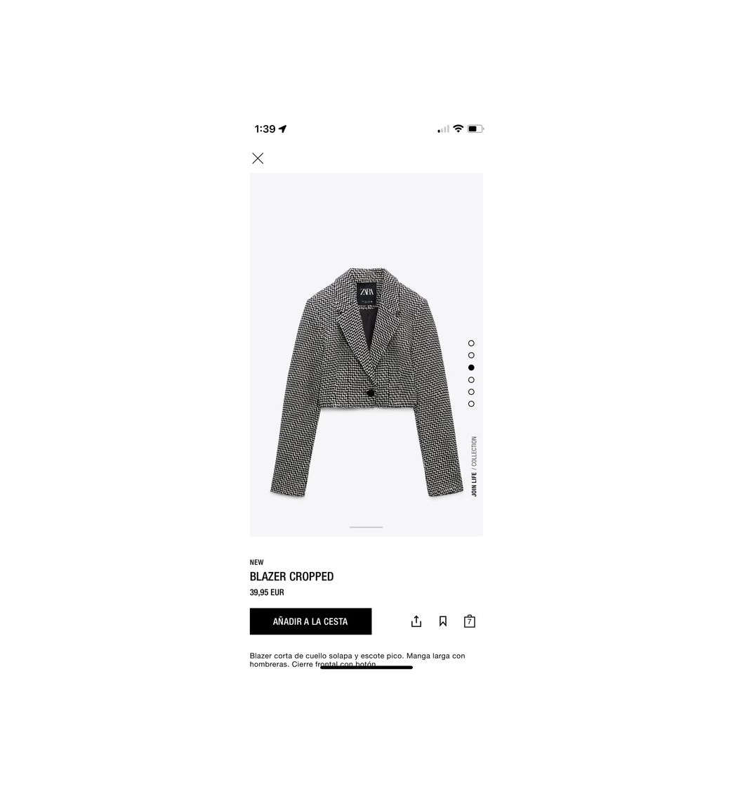 Fashion Blazer croped 