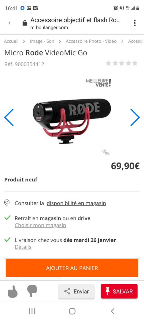 Moda Mic Rode Videomic Go