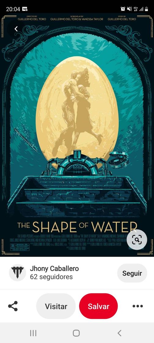 Moda A forma da água || The shape of Water - Dir. Guilherme d T.