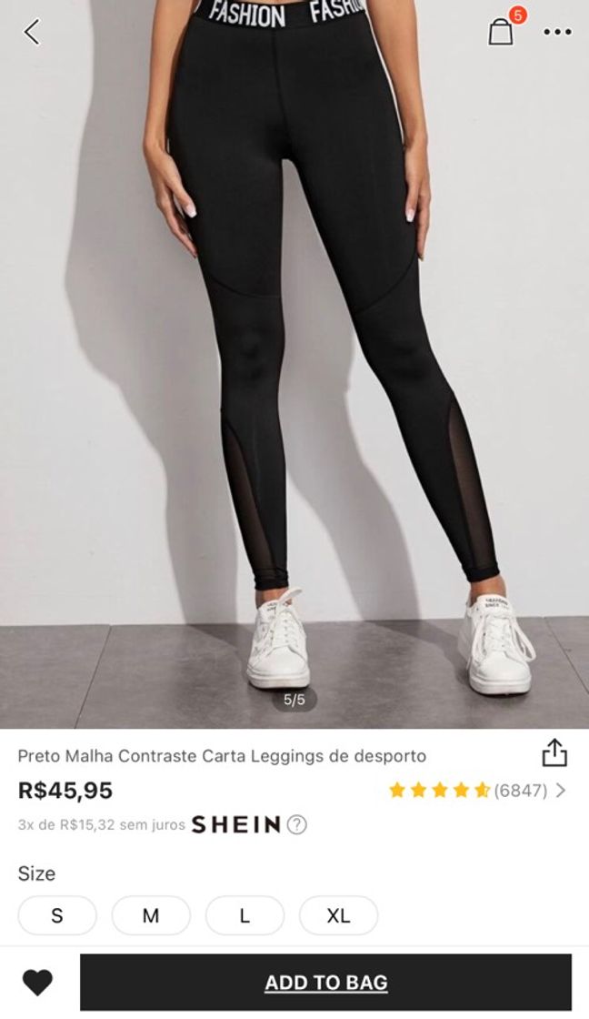 Fashion CALÇA PARA ESPORTES DA SHEIN