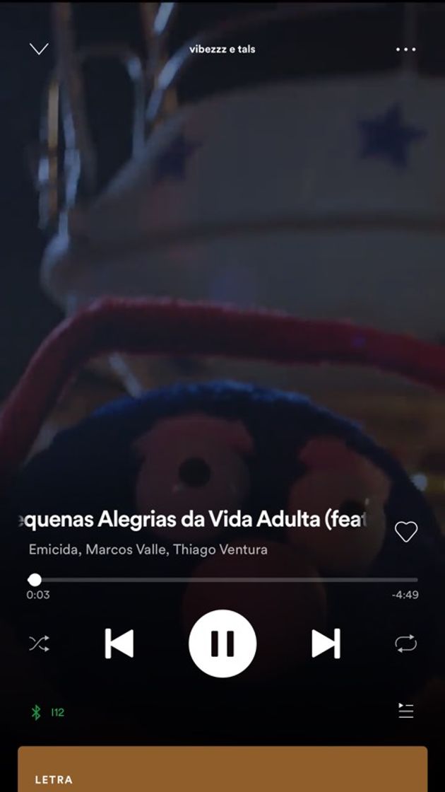 Canción PEQUENAS ALEGRIAS DA VIDA ADULTA- EMICIDA