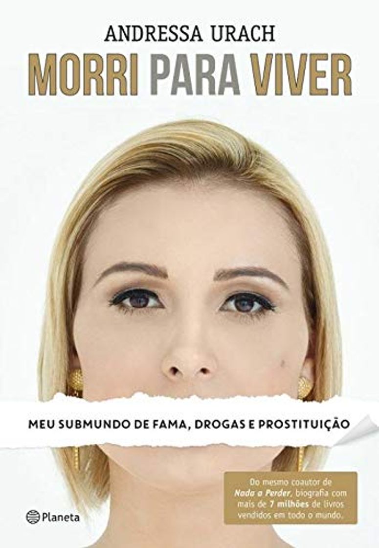 Book Morri Para Viver. Meu Submundo de Fama, Drogas e Prostituição