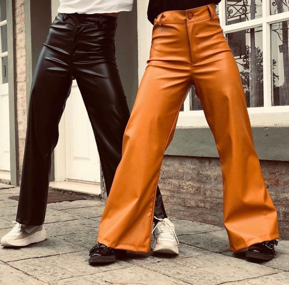 Moda pantalones ecocuero en uy 🧡