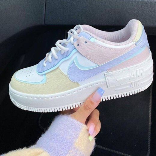 Air force white glacier blue ghost
