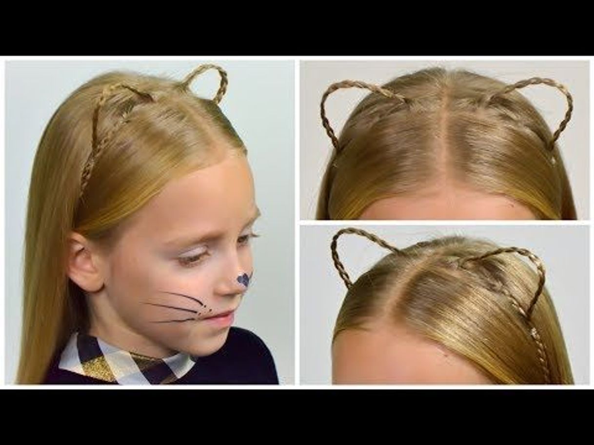 Moda Penteado orelha de gatinho (trança!)