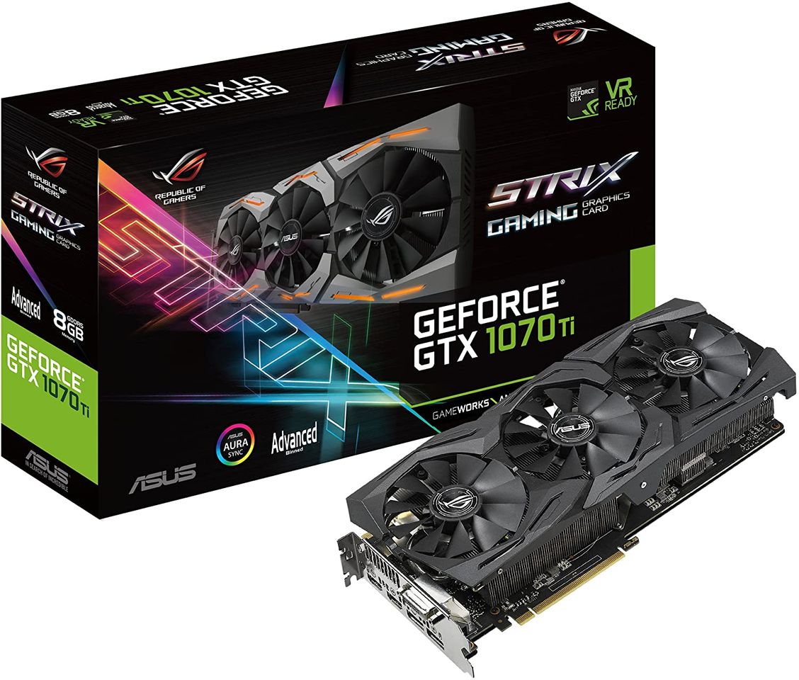 Productos ASUS ROG Strix GTX 1070 Ti