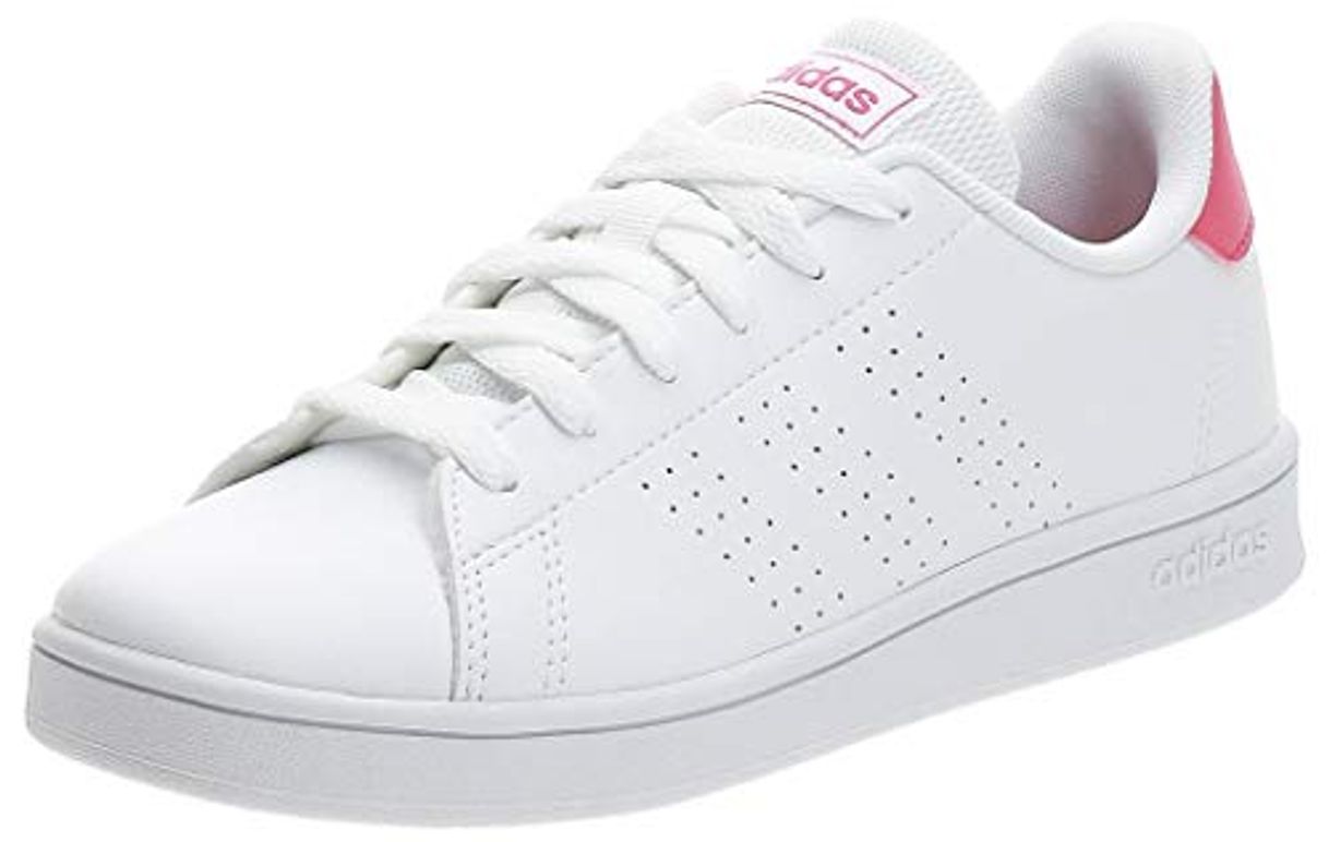 Moda adidas Advantage K Zapatillas de Tenis, Unisex, para Niños, Blanco