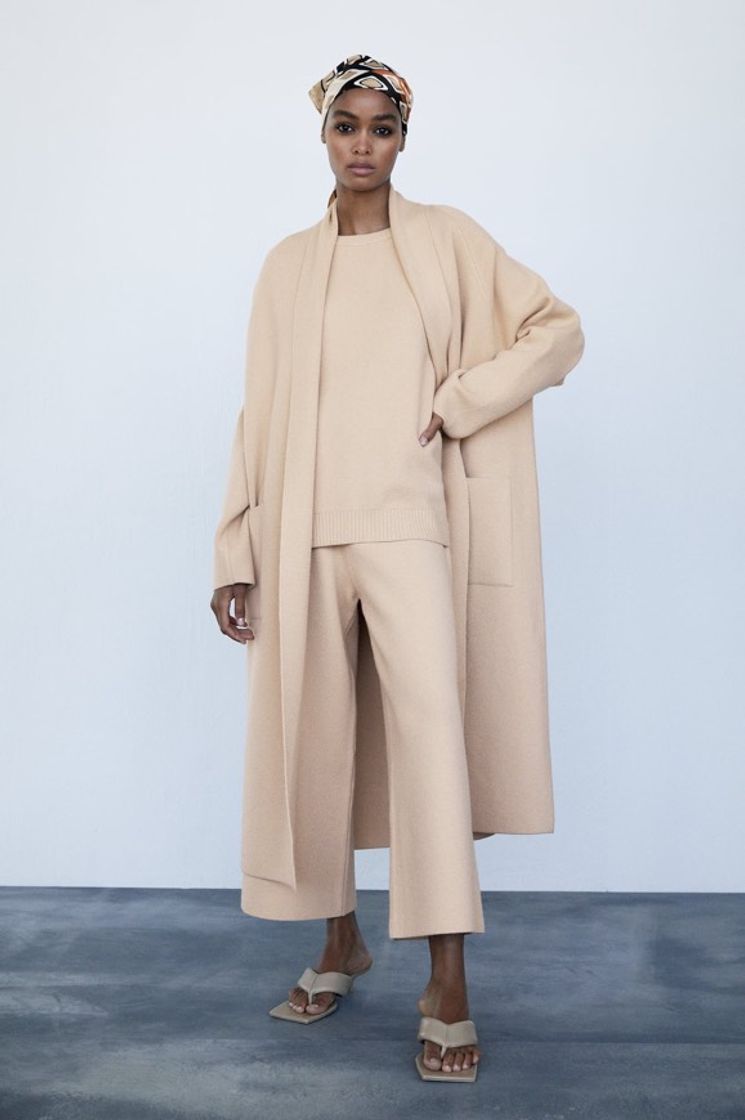 Social LONG KNIT COAT