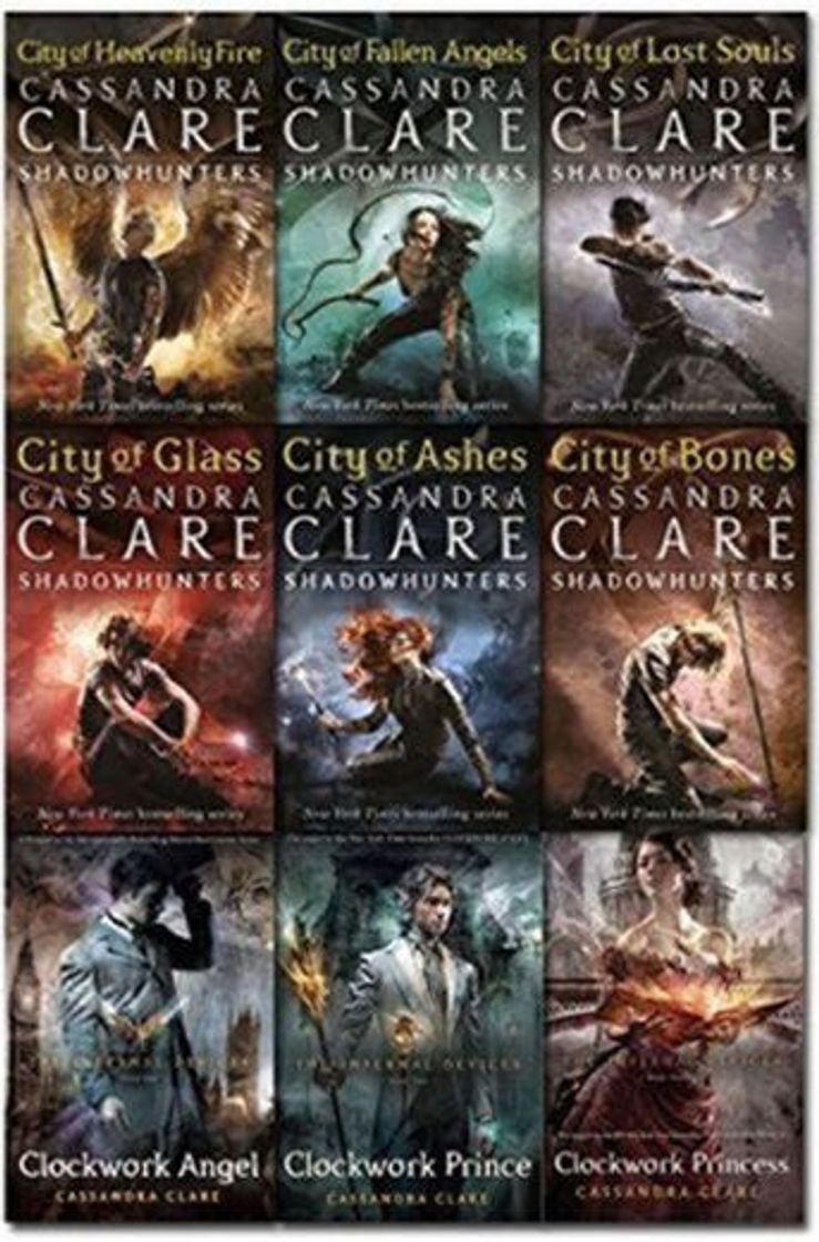 Book Cassandra Clare Mortal Instruments & Infernal Devices Collection 9 Books Set Pack