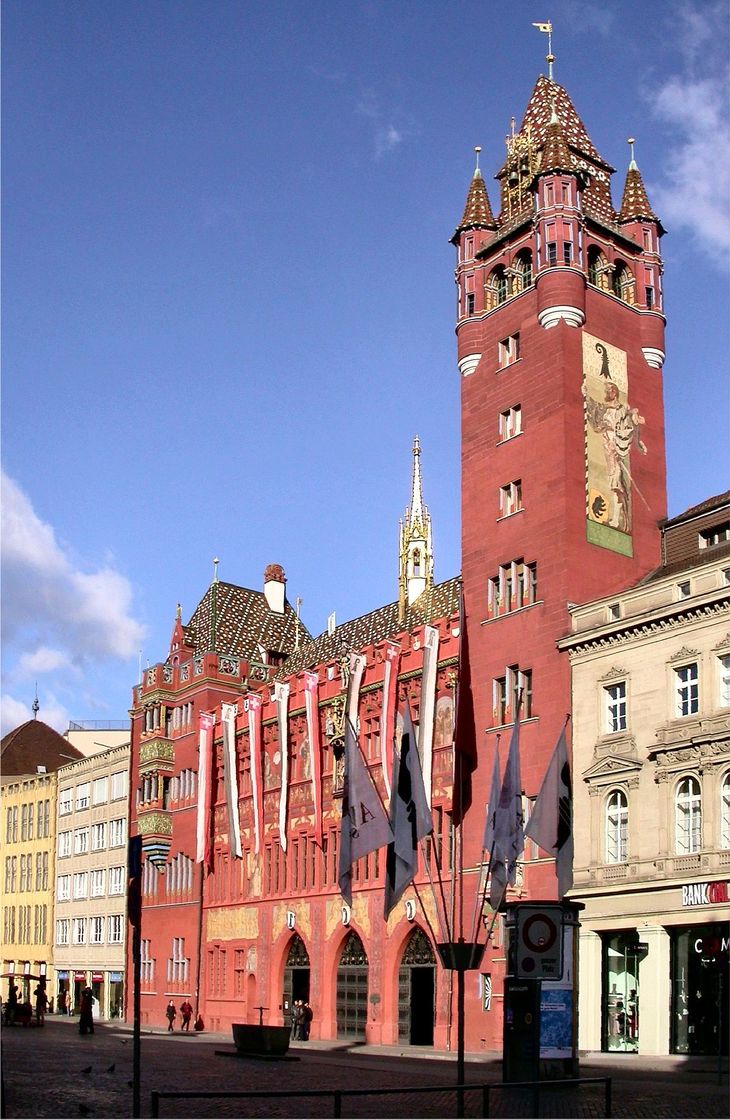 Lugar Rathaus Basel-Stadt