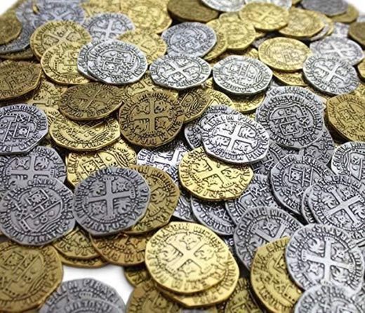 Metal Pirate Coins


