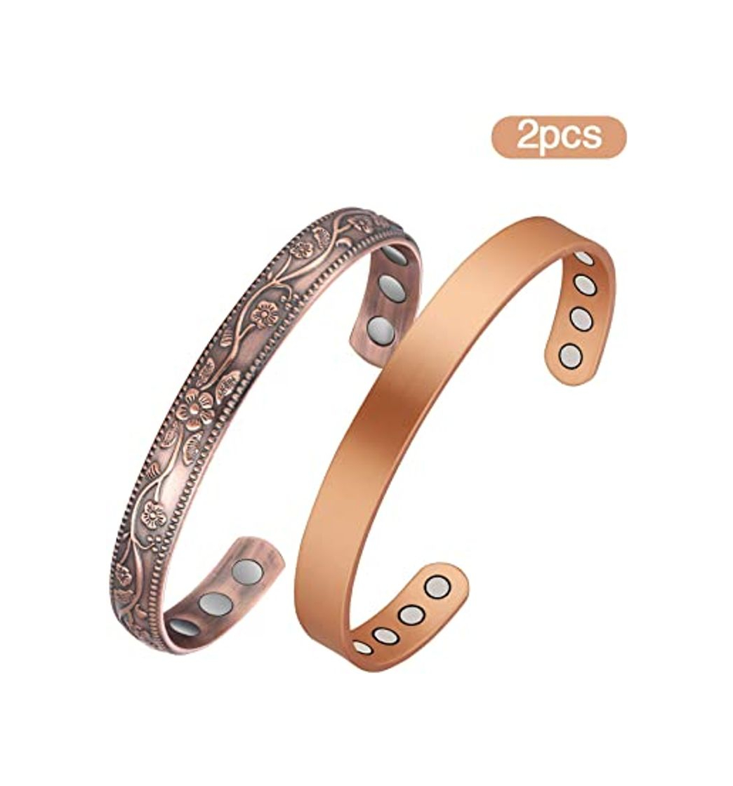 Social Copper Bracelet For Arthritis For Women Men Magnetic Therapy