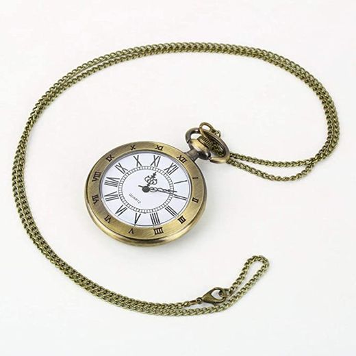 Jullynice — Relógio de bolso de bronze romano com algarismos