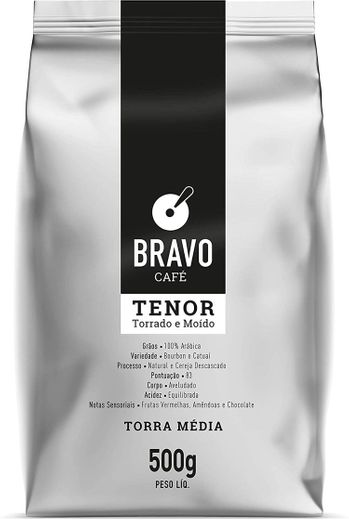 Bravo Café Tenor Torrado e Moído 500g

