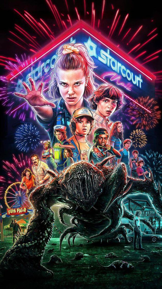 Moda WALLPAPER STRANGER THINGS 