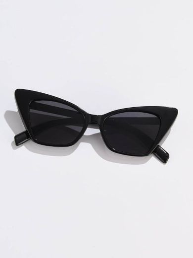 Óculos de sol minimalistas com olho de gato