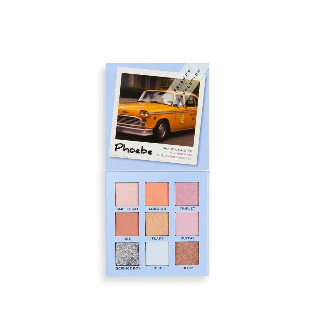 Producto Paleta sombras Friends x Makeup Revolution 