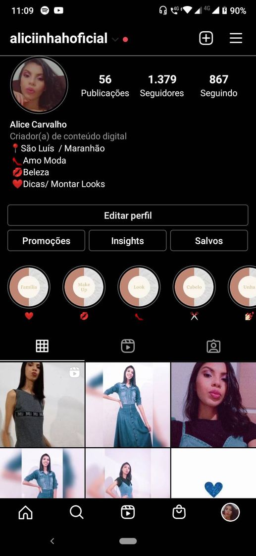 Fashion Meu Instagram, gente me ajuda a ter mais seguidores.