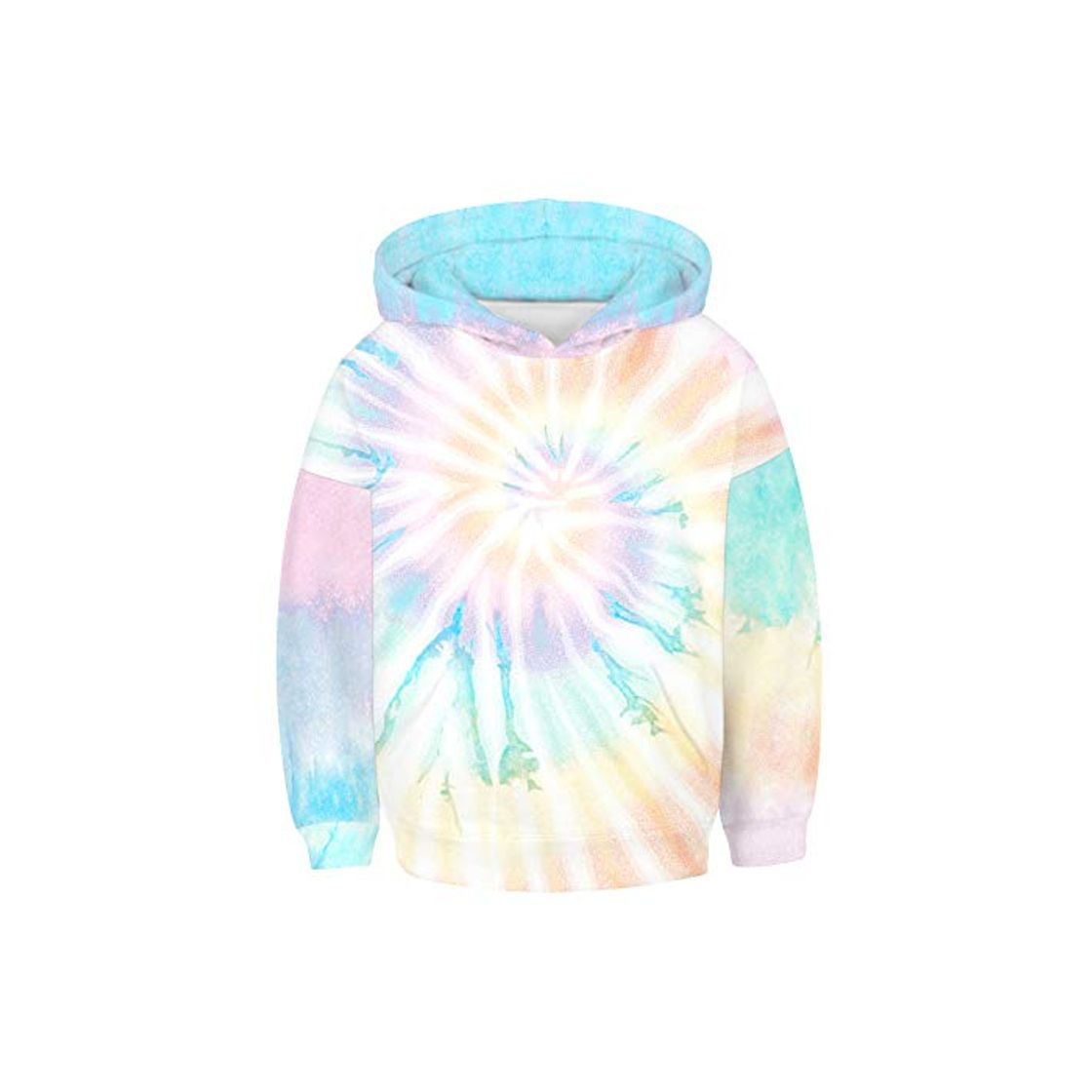 Moda Sudaderas con Capucha para Niño Niñas, Morbuy Unisex Tie-dyed Impresión Otoño-Invierno Sudadera