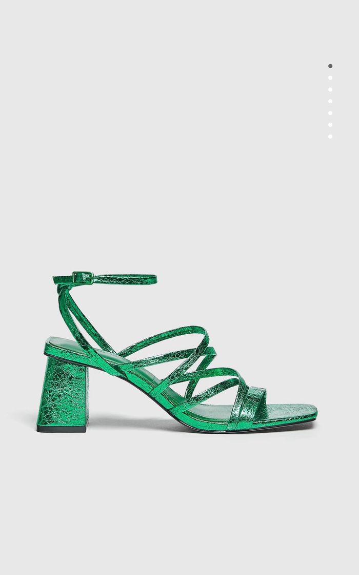 Fashion sandalias verdes 