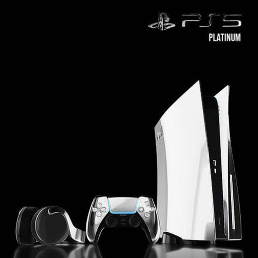 Luxury Limited Edition Platinum Playstation 5 