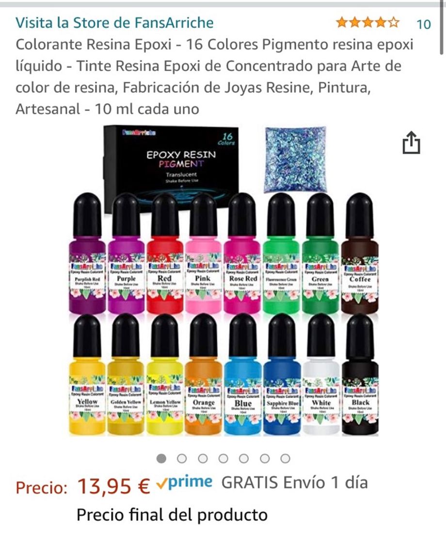 Moda Pinturas para resina epoxi