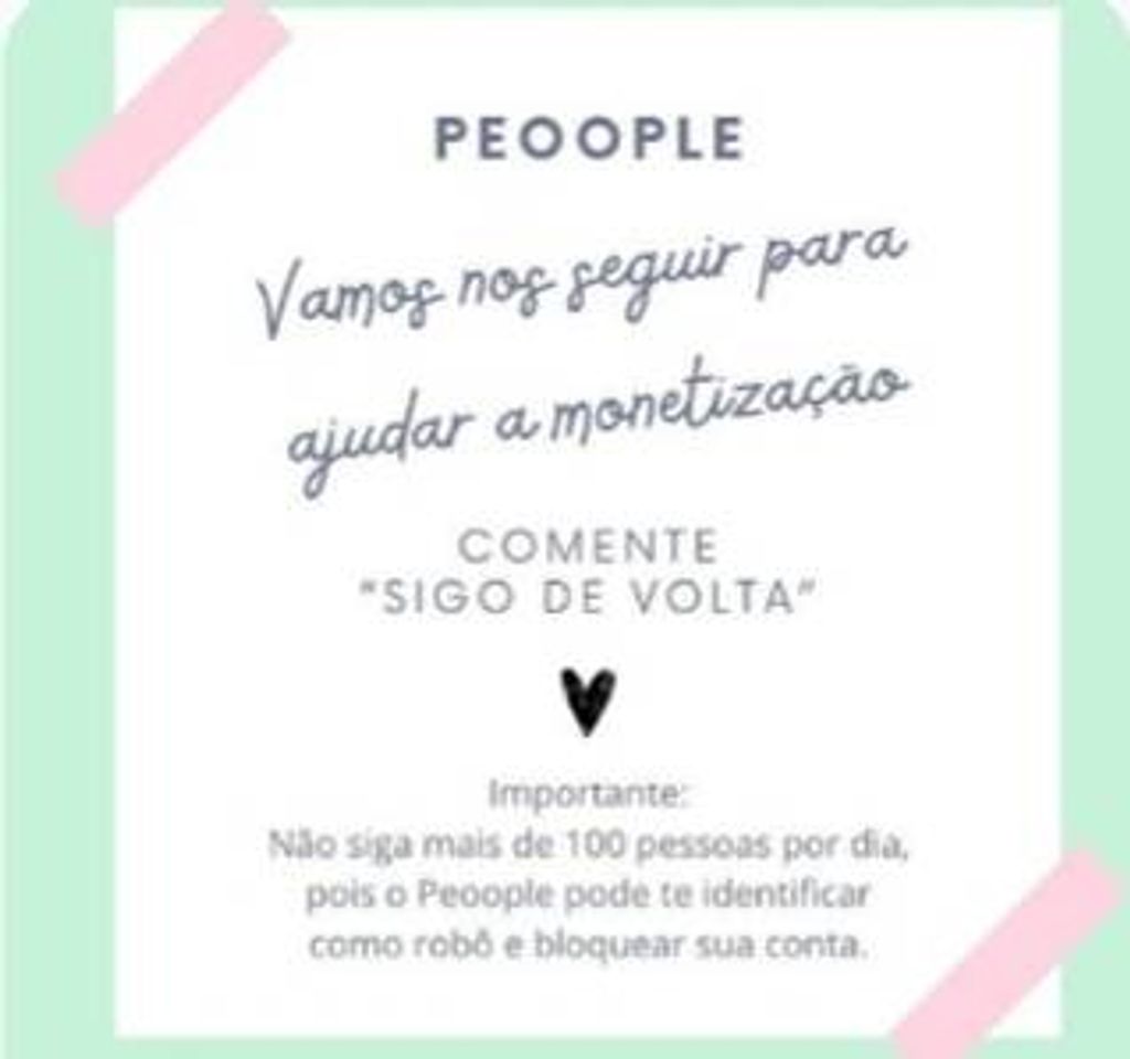 Moda Troca de seguidores 