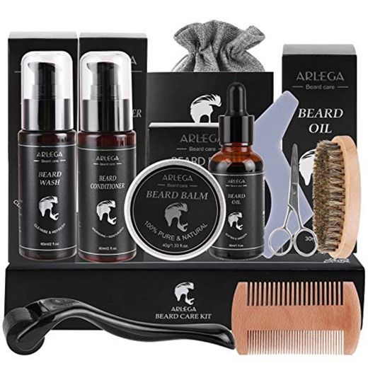 Arlega Kit Barba Cuidado Para Hombres 9 en 1