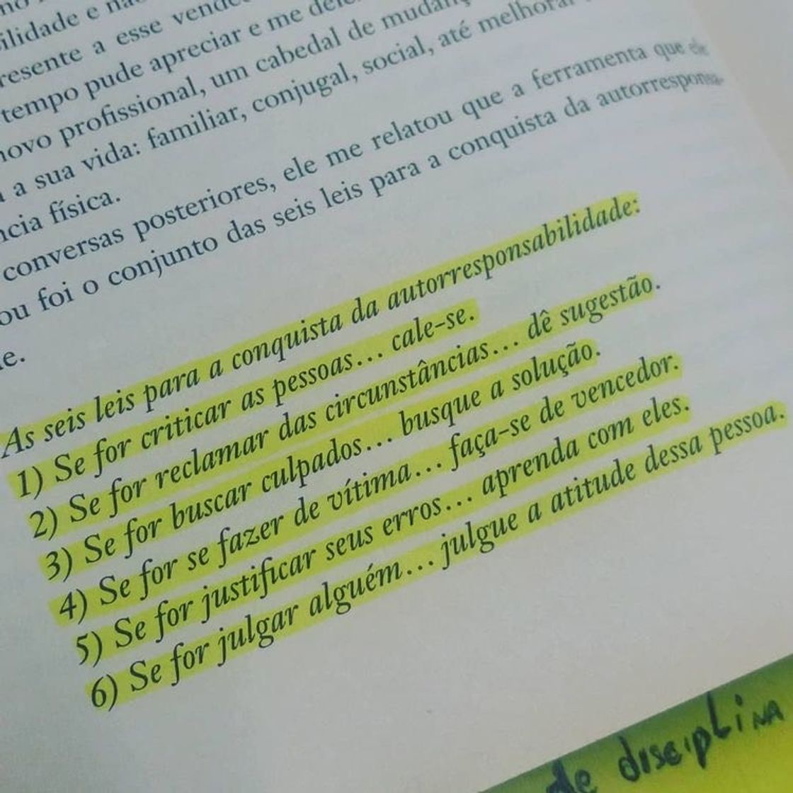 Moda Sobre autorresponsabilidade! 