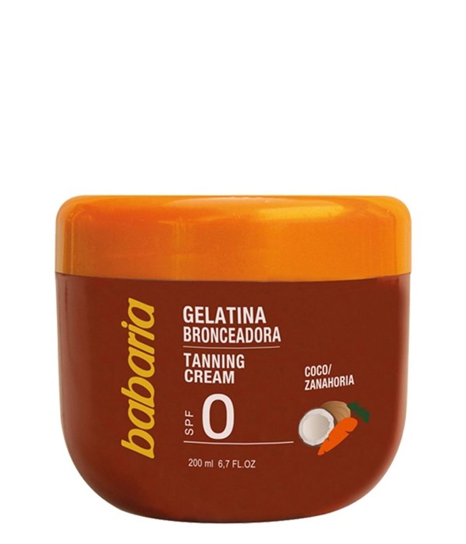 Producto Gelatina Bronceadora de Coco y Zanahoria SPF 0 Babaria 