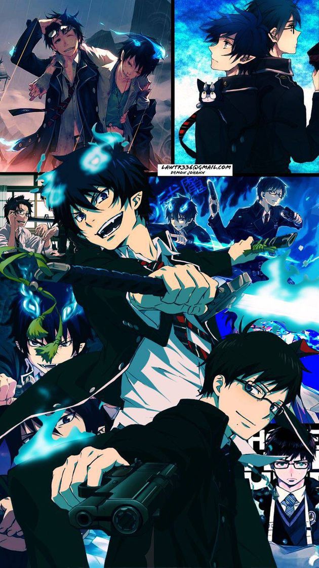 Fashion Blue exorcist 