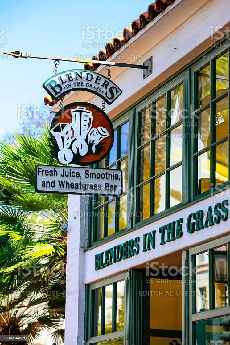 Restaurants Blenders In The Grass- Downtown Santa Barbara