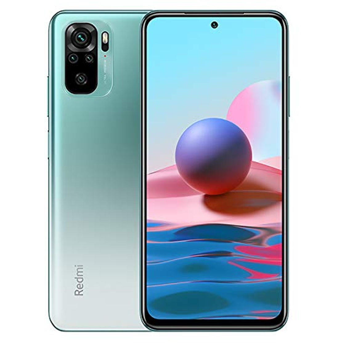 Social Xiaomi Redmi Note 10 Smartphone 4GB 128GB Teléfono, 6.43" AMOLED DotDisplay, Qualcomm®
