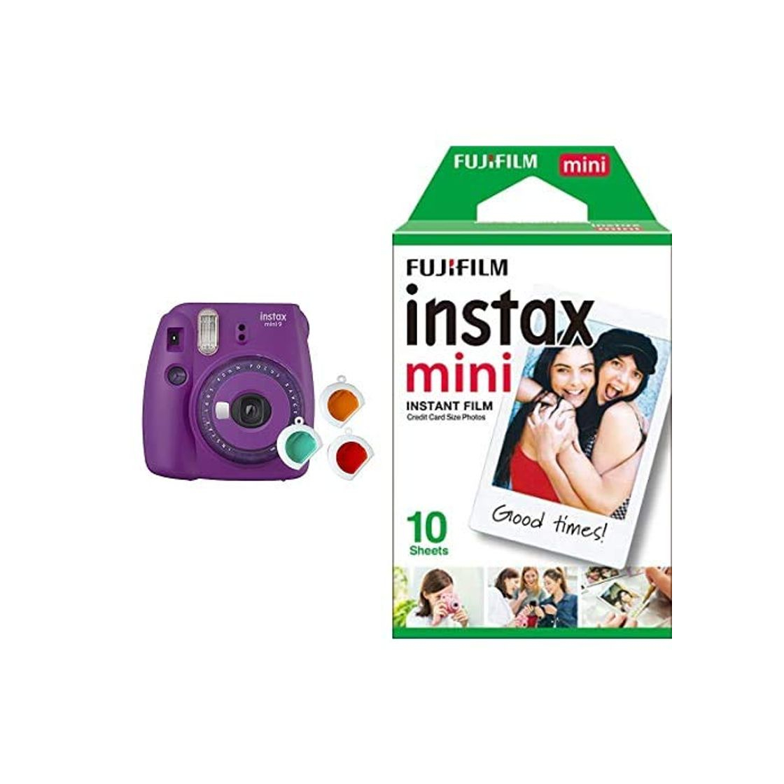 Product Fujifilm Instax Mini 9 - Cámara instantanea, Morado