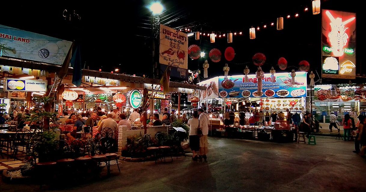 Lugar Mercado nocturno de chiang mai