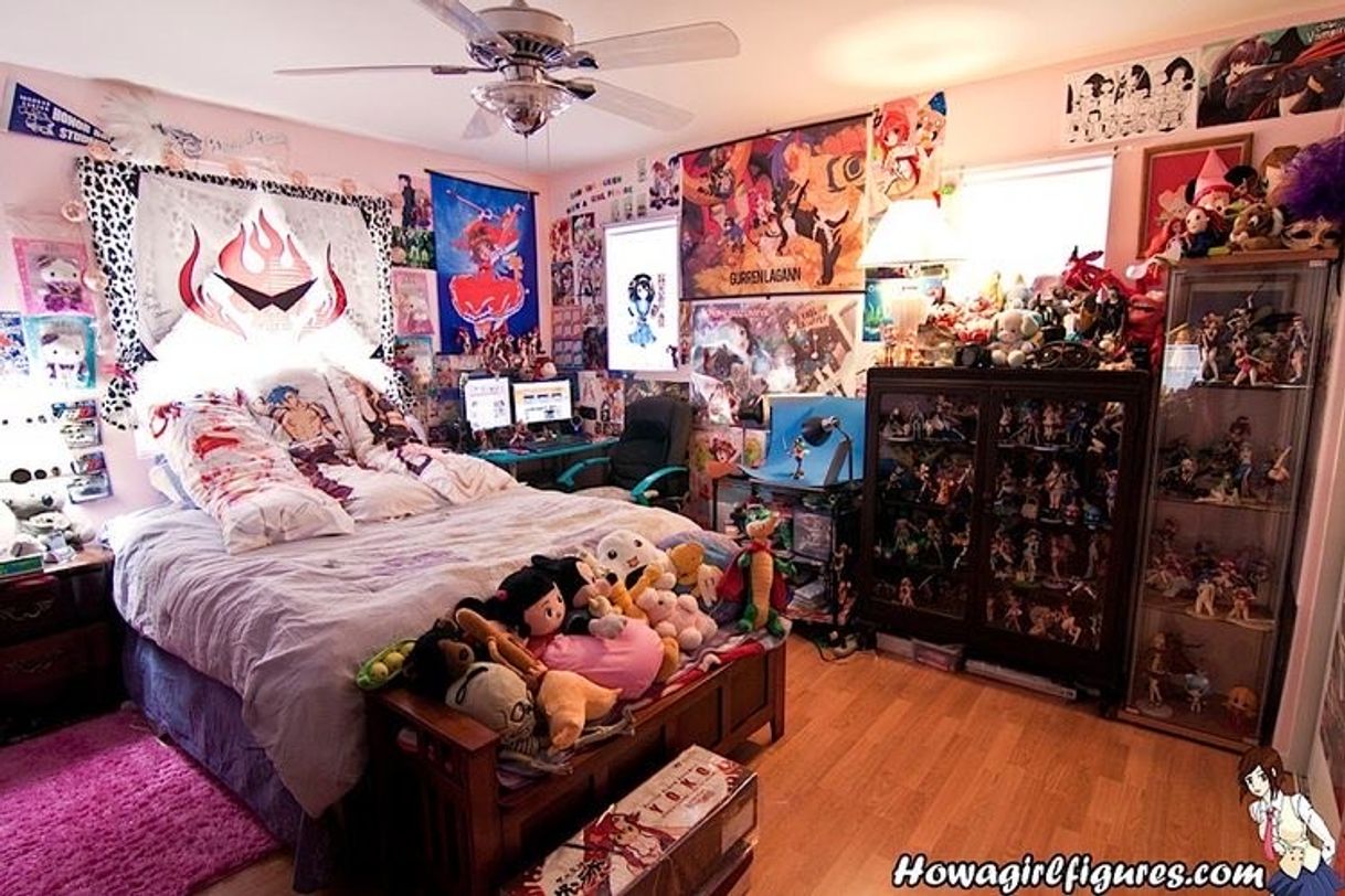 Moda Um quarto otaku dos meus sonhos! ❤️