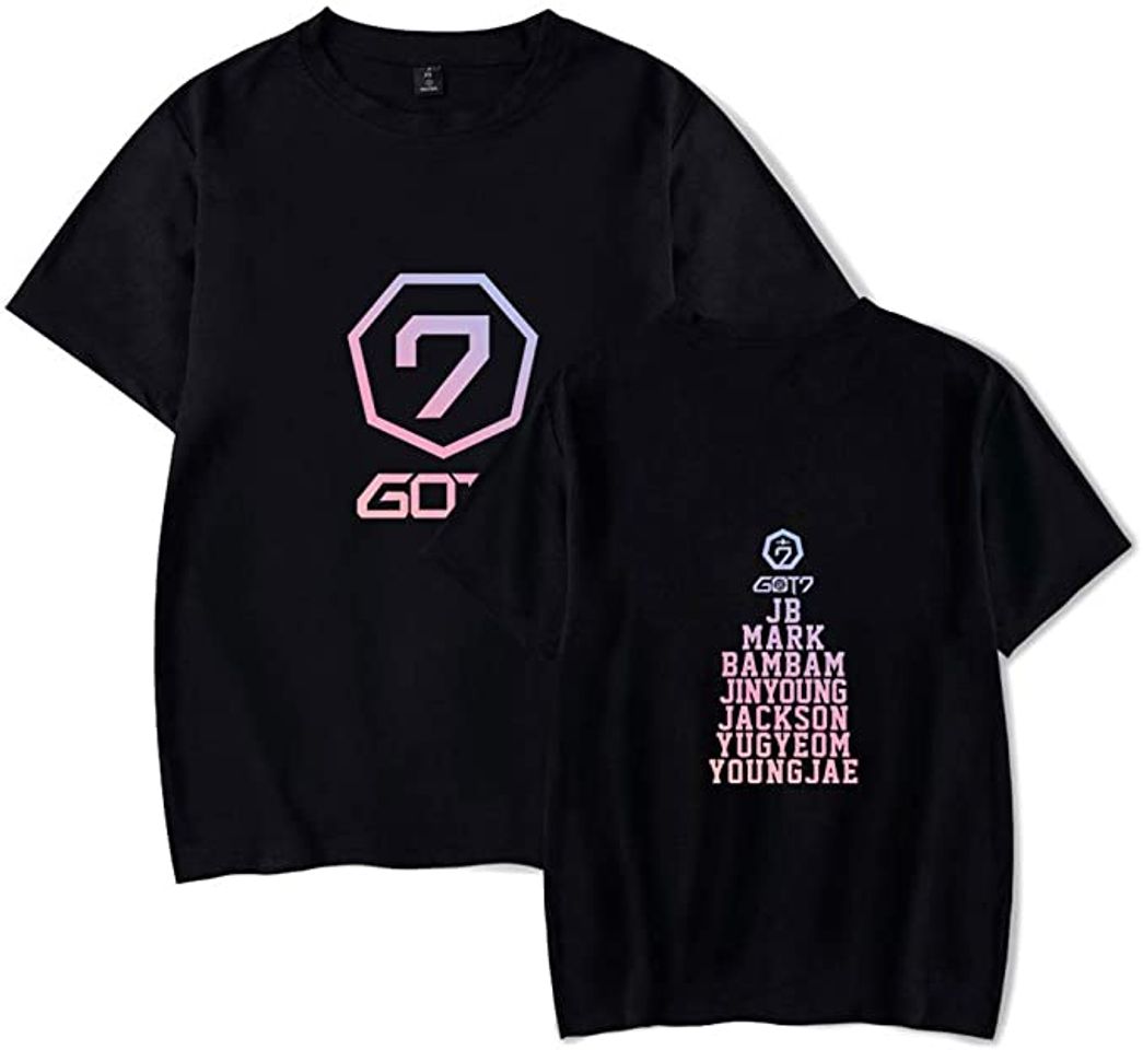 Fashion Flyself Camiseta Unisex KPOP GOT7 Top de Verano JB JinYoung Mark Jackson Youngjae Bambam Yugyeom