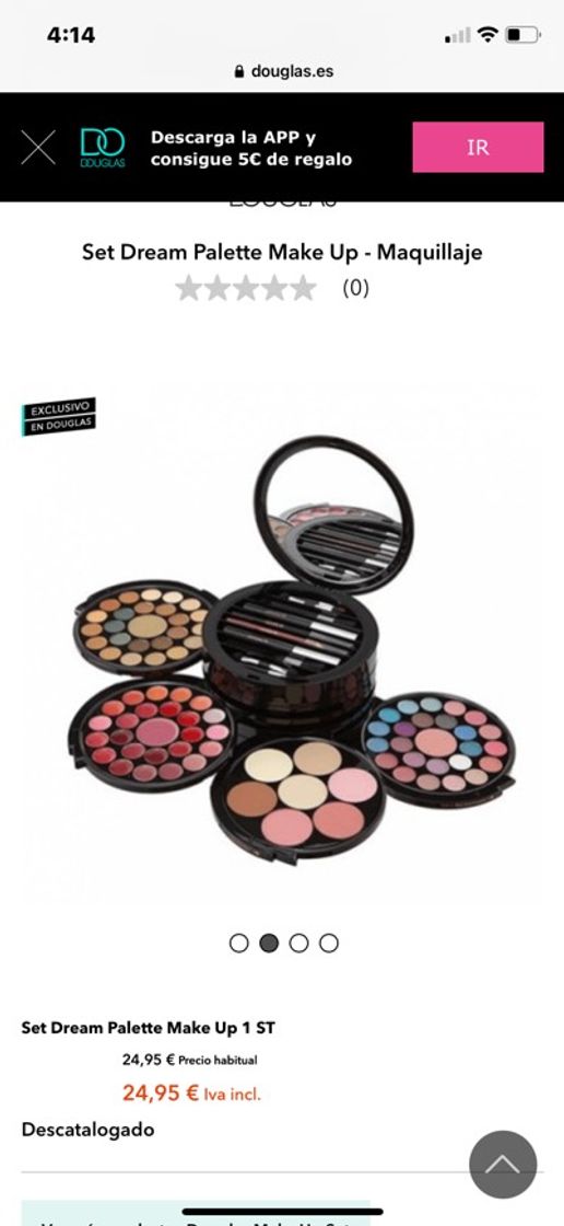 Social Douglas Make Up Set Dream Palette Make Up