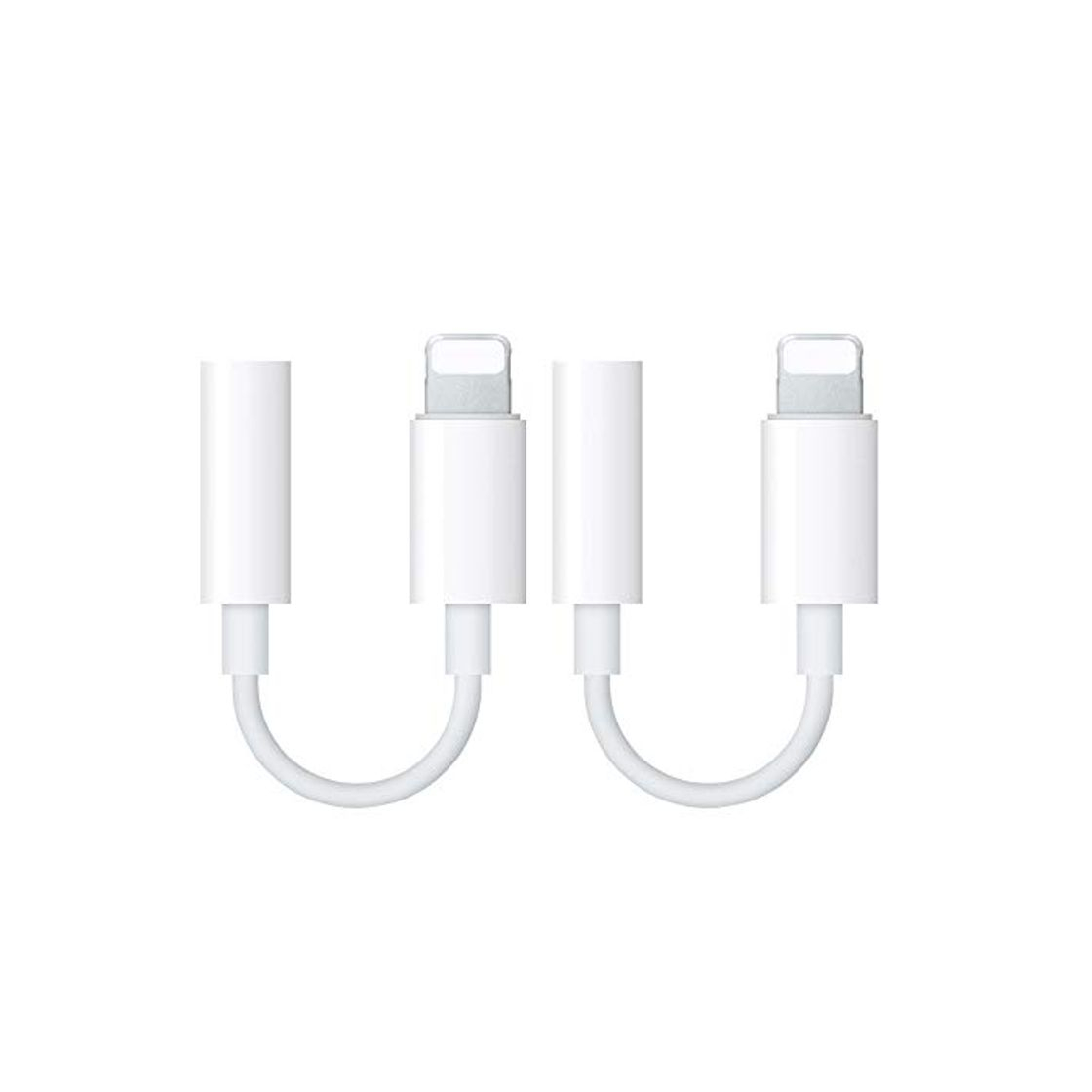 Social [2 Piezas] Adaptador de iPhone Adaptador Jack de 3.5 mm Conector de