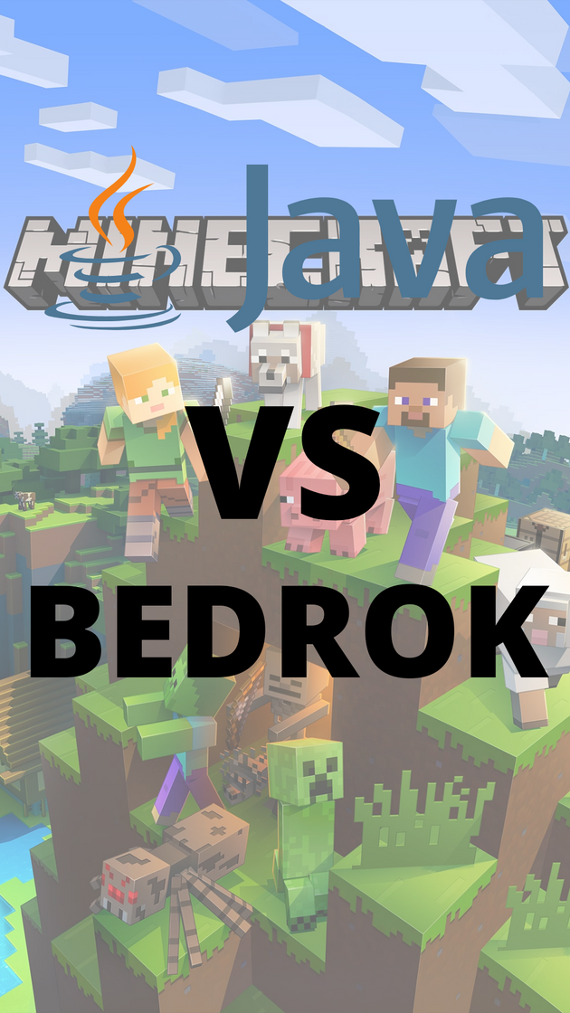 Videogames JAVA OR BEDROCK?