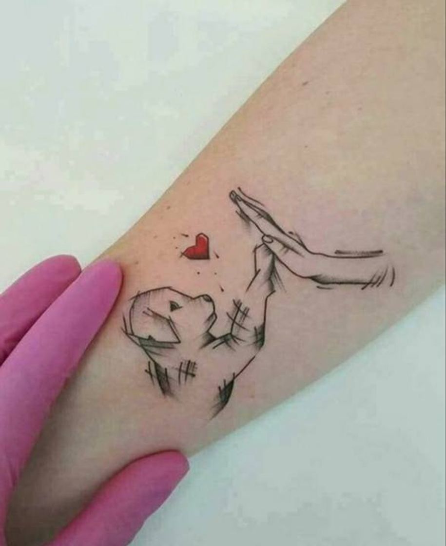 Moda Tatuagem inspirada pra quem ama cachorros!🤩