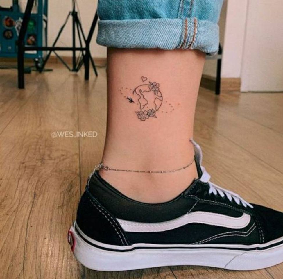 Fashion Linda tatuagem!😻❤