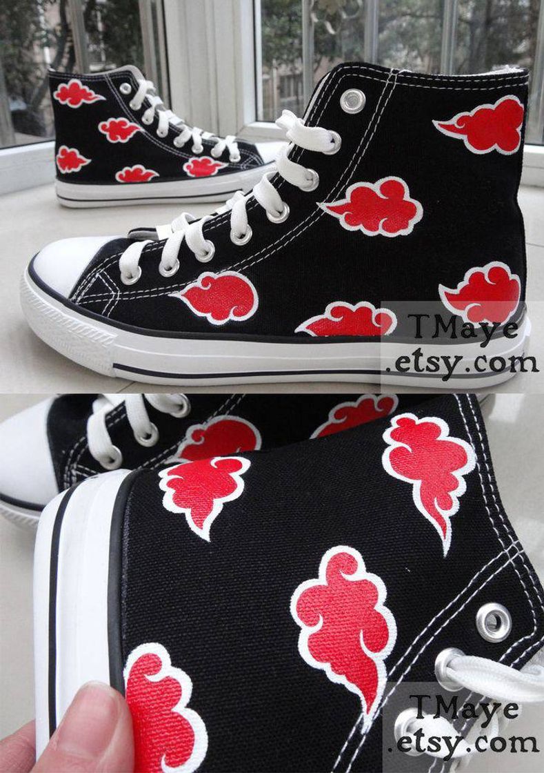 Fashion Naruto Sneakers ❤️🖤🤍