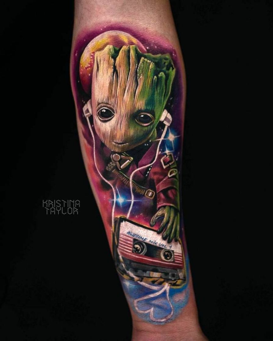 Moda Tatuagem do groot 😍💙