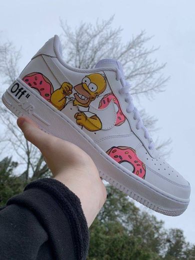 Simpsons Sneakers 🍩🧁💛