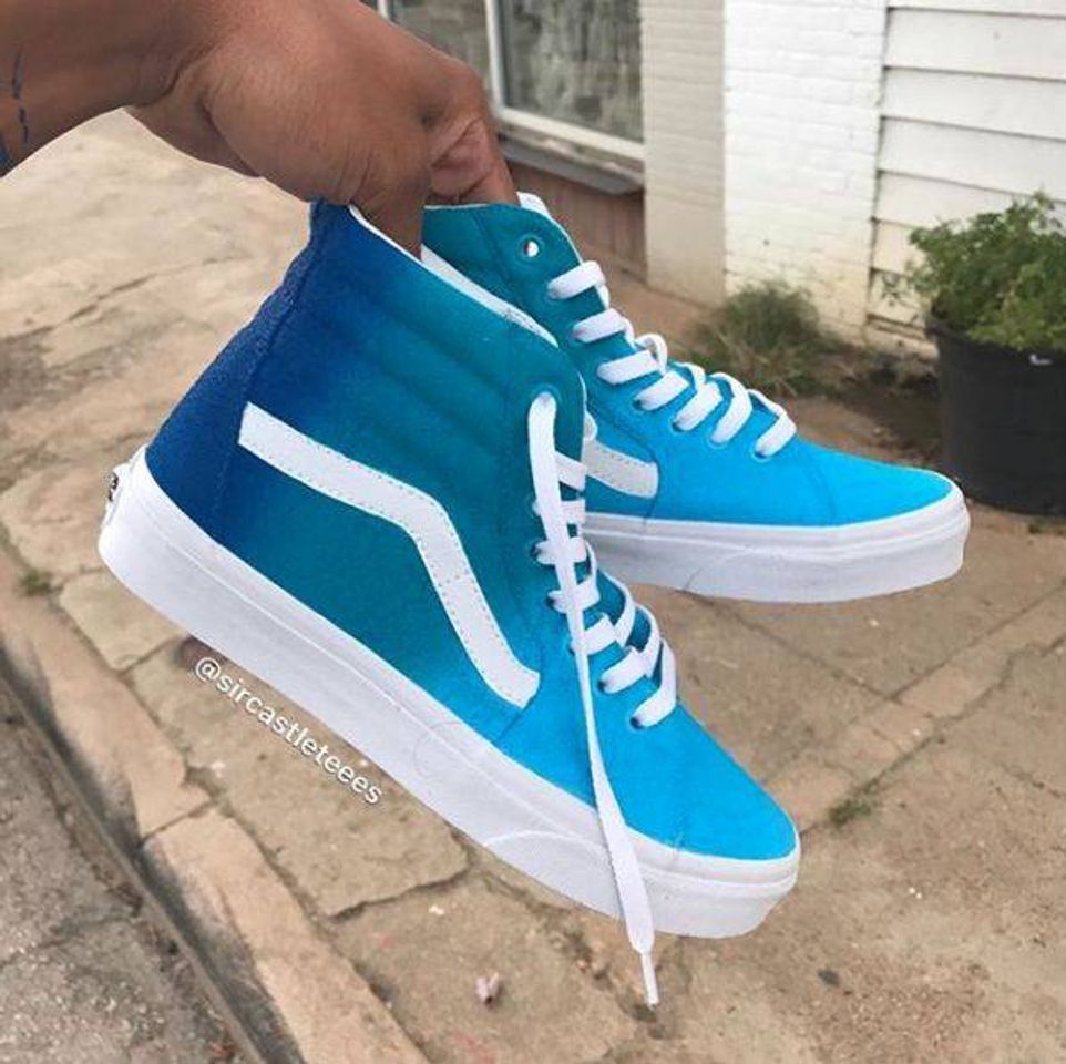 Fashion Blue Sneakers 💙🥤